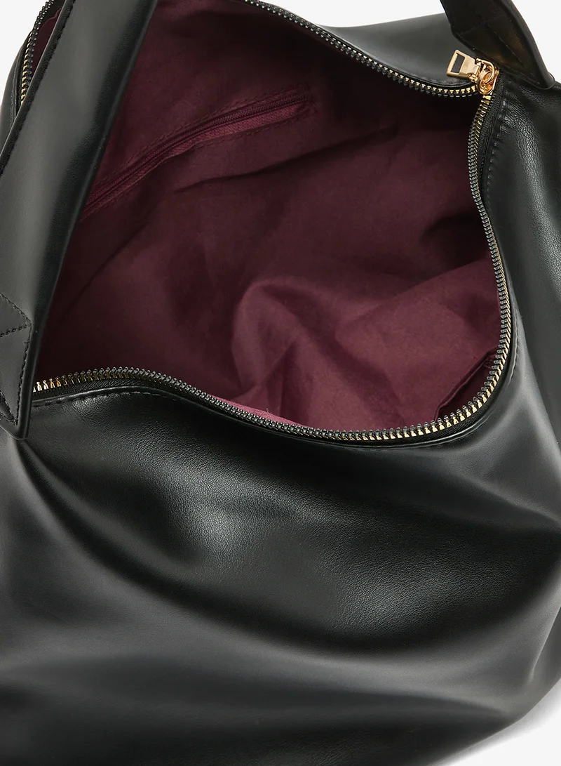 Ella Black classic slouch shoulder bag for Women | Best Price UAE